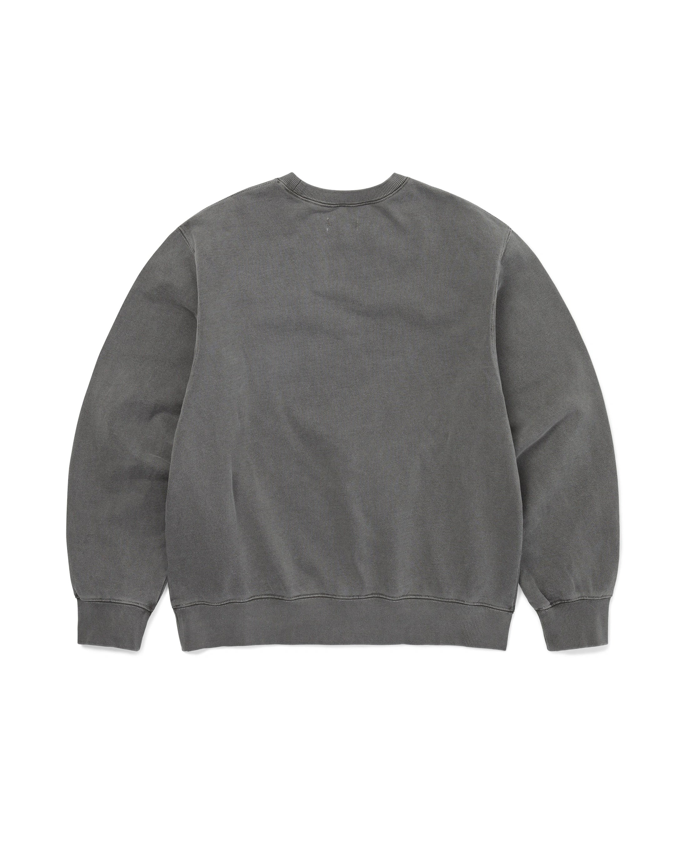 Sudadera THISISNEVERTHAT T-Logo Crewneck Charcoal — vista trasera
