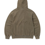 Sudadera con capucha THISISNEVERTHAT T-Logo Hoodie Dark Mocha — vista trasera