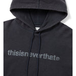Sudadera con capucha THISISNEVERTHAT T-Logo Hoodie Faded Navy — detalle