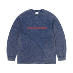 Camiseta de manga larga THISISNEVERTHAT T-Logo L/S Tee Royal Blue — vista frontal