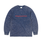 Camiseta de manga larga THISISNEVERTHAT T-Logo L/S Tee Royal Blue — vista frontal