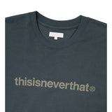 Camiseta THISISNEVERTHAT T-Logo Tee Blue Grey — detalle