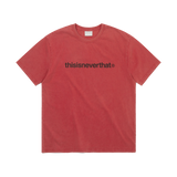 Camiseta THISISNEVERTHAT T-Logo Tee Red — vista frontal