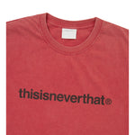 Camiseta THISISNEVERTHAT T-Logo Tee Red — detalle