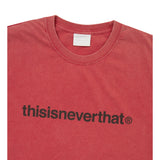 Camiseta THISISNEVERTHAT T-Logo Tee Red — detalle