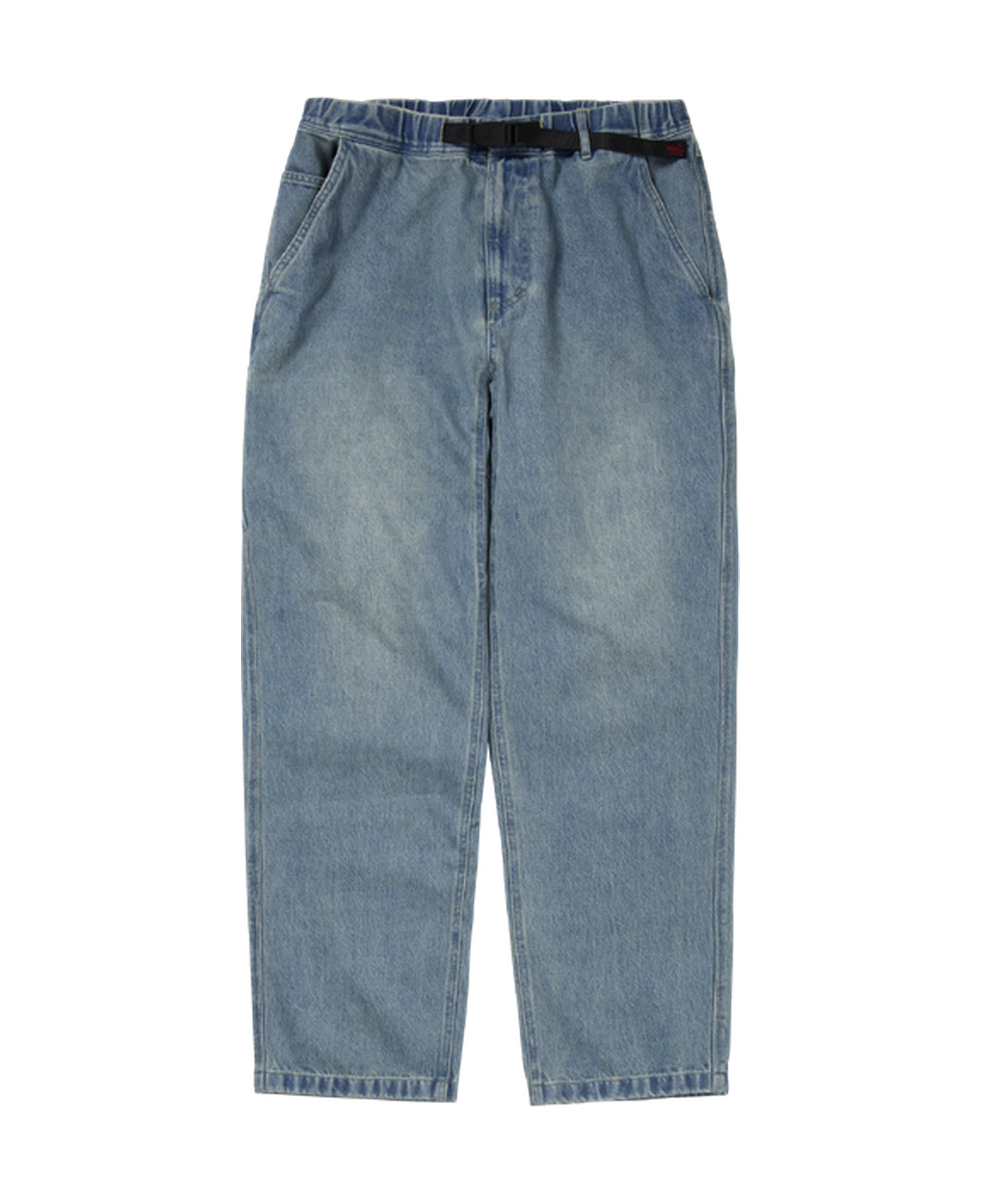 Pantalón vaquero THISISNEVERTHAT x GRAMICCI Gear Denim Pant Washed Blue — vista frontal