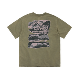 Camiseta THISISNEVERTHAT x GRAMICCI Original Freedom Tee Dark Olive — vista trasera