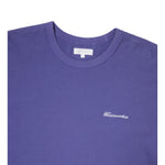 Camiseta THISISNEVERTHAT Waffle Tee Purple — detalle