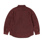 Camisa THISISNEVERTHAT Washed Denim Shirt Red — vista trasera