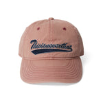 Gorra THISISNEVERTHAT Washed Script Logo Cap Dusty Pink — detalle