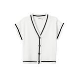 Camiseta TIFFOSI Dero_1C Blanca Abotonada