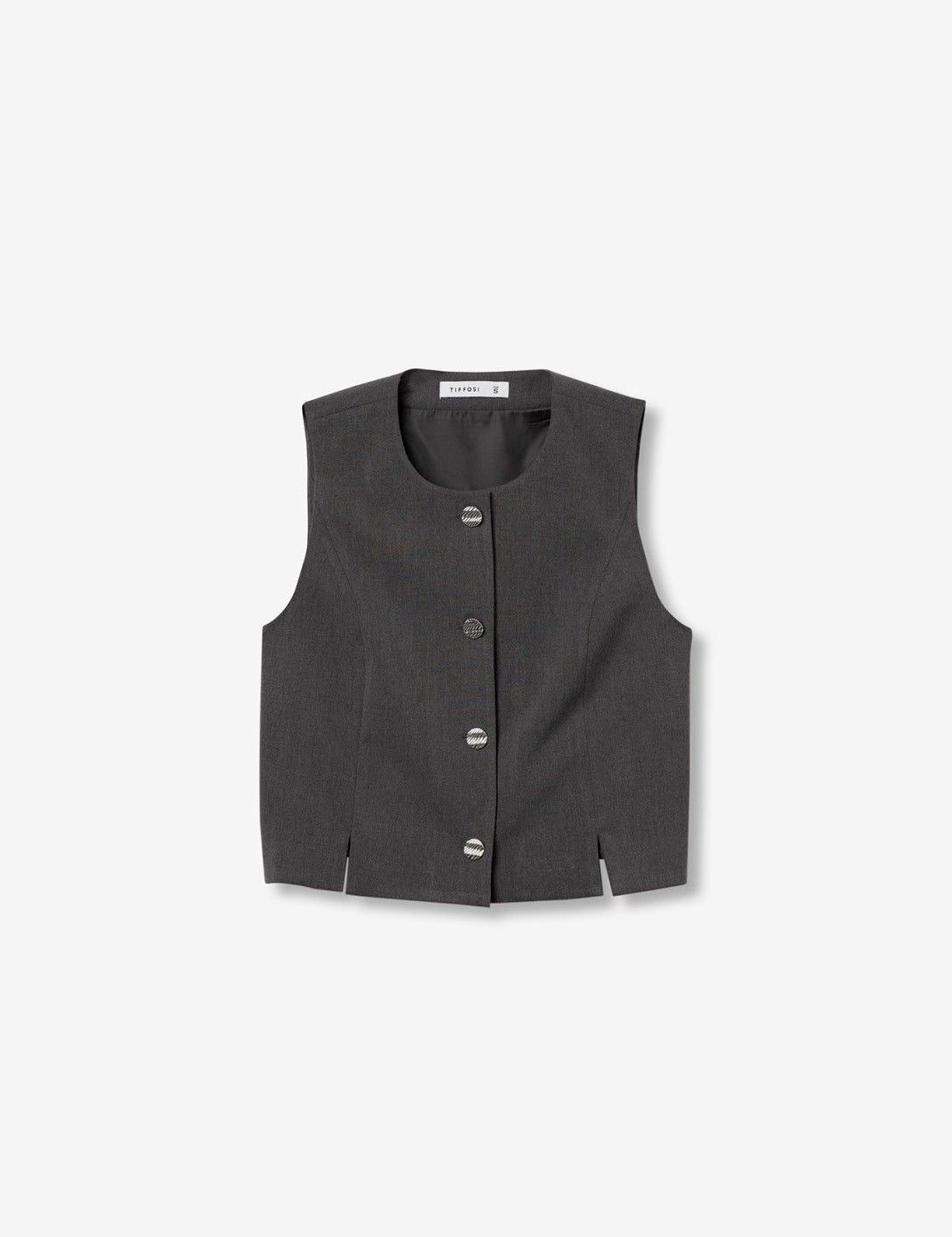 Top TIFFOSI Brown C Acero Gris - vista 1