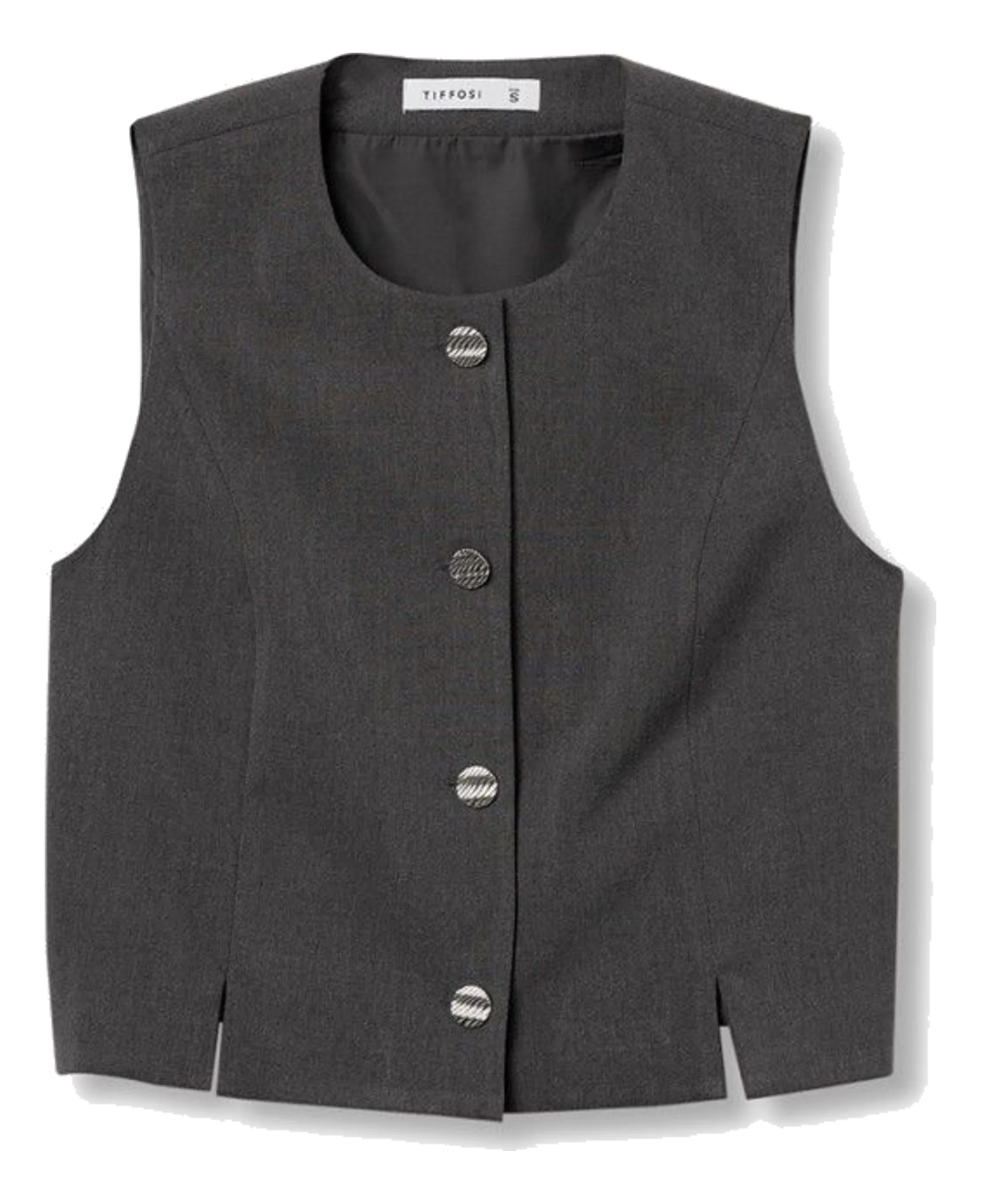 Top TIFFOSI Brown C Acero Gris - vista 1