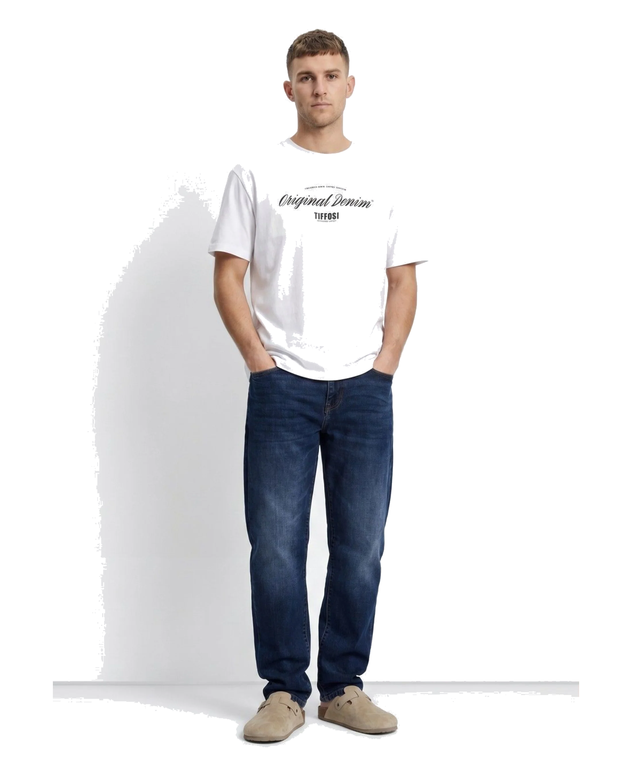 Camiseta TIFFOSI Hamza Blanca - vista 3