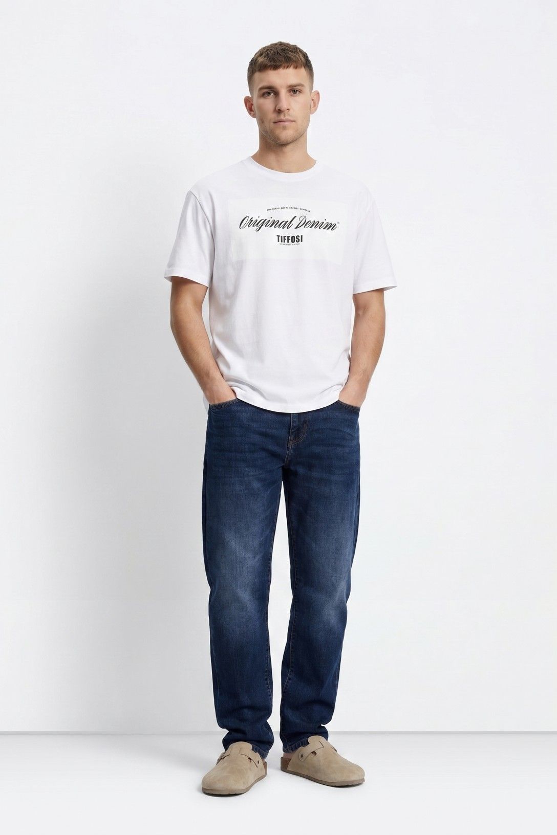 Camiseta TIFFOSI Hamza Blanca - vista 3