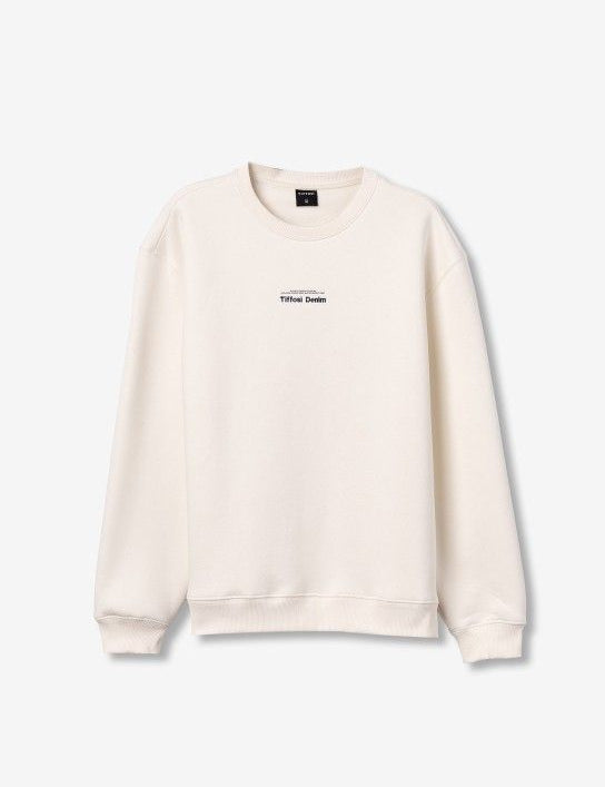 Sudadera TIFFOSI Ian Beige vista adicional