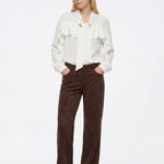 Pantalón TIFFOSI Isadora Brown - vista 3