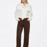 Pantalón TIFFOSI Isadora Brown - vista 3