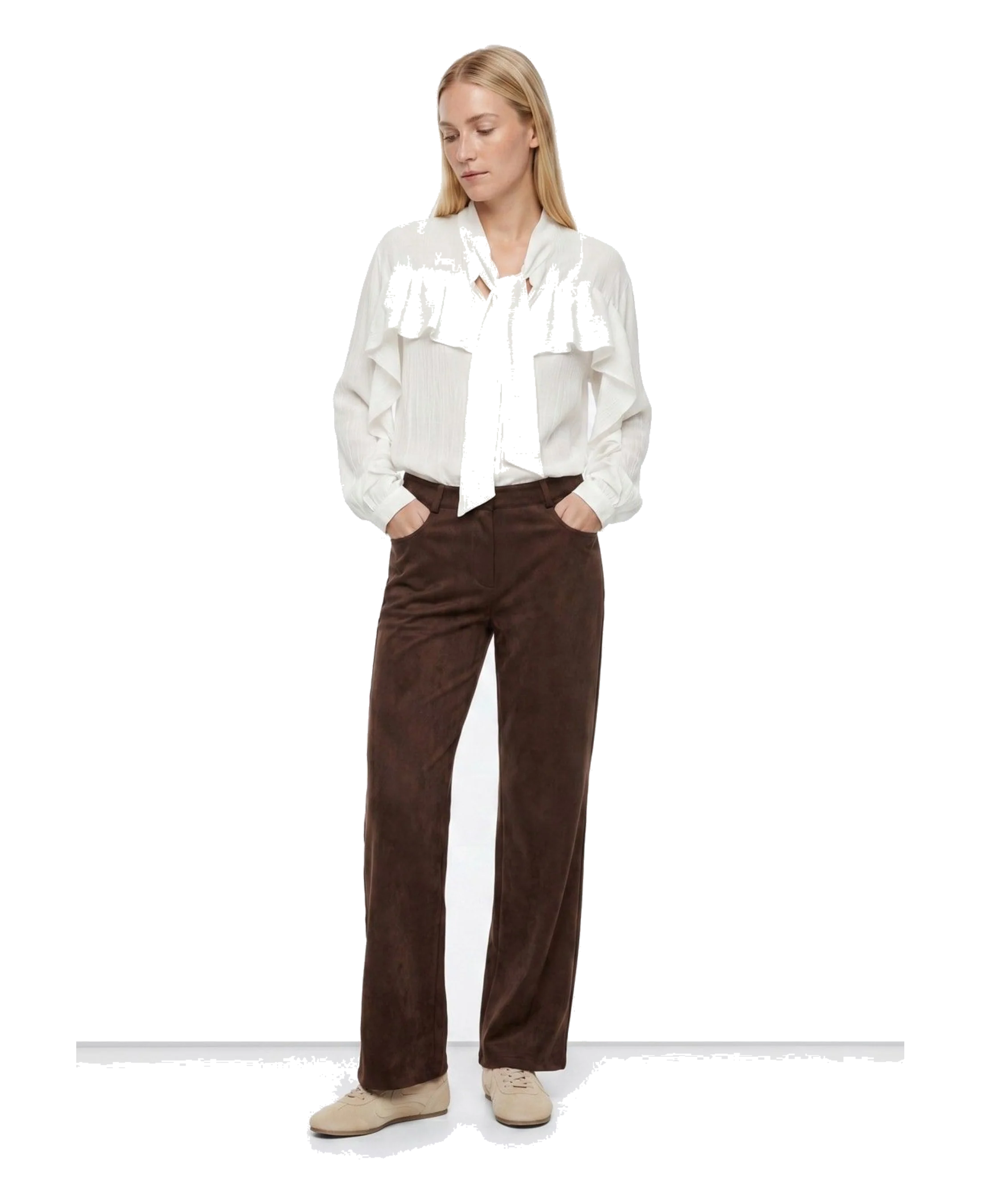 Pantalón TIFFOSI Isadora Brown - vista 3