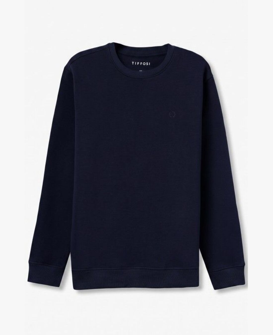 Sudadera TIFFOSI Jamie Twilight Blue - flat frontal