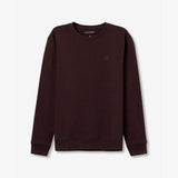 Sudadera TIFFOSI Jamie Marrón - flat frontal