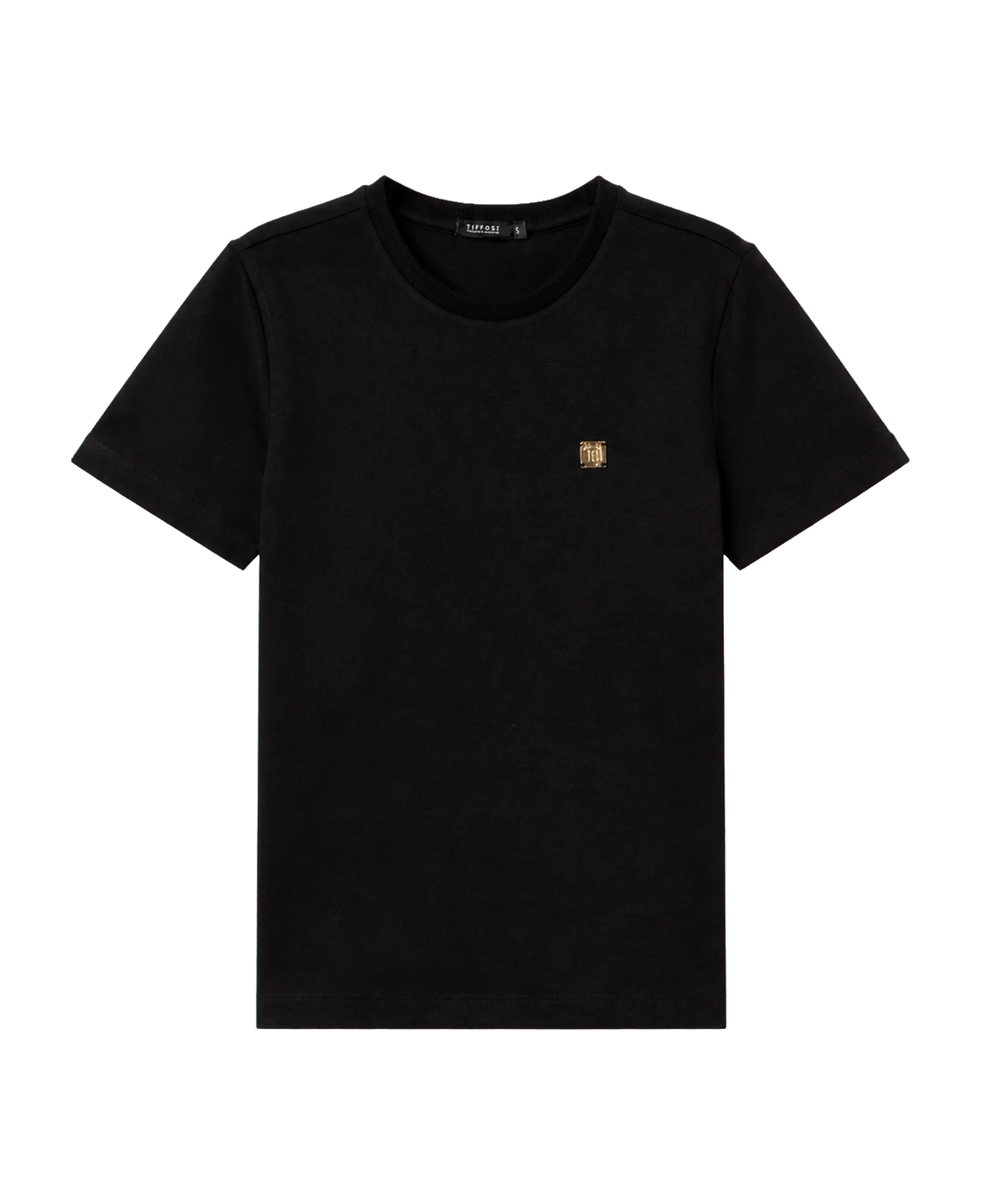 Camiseta Tiffosi Kariz Black vista frontal