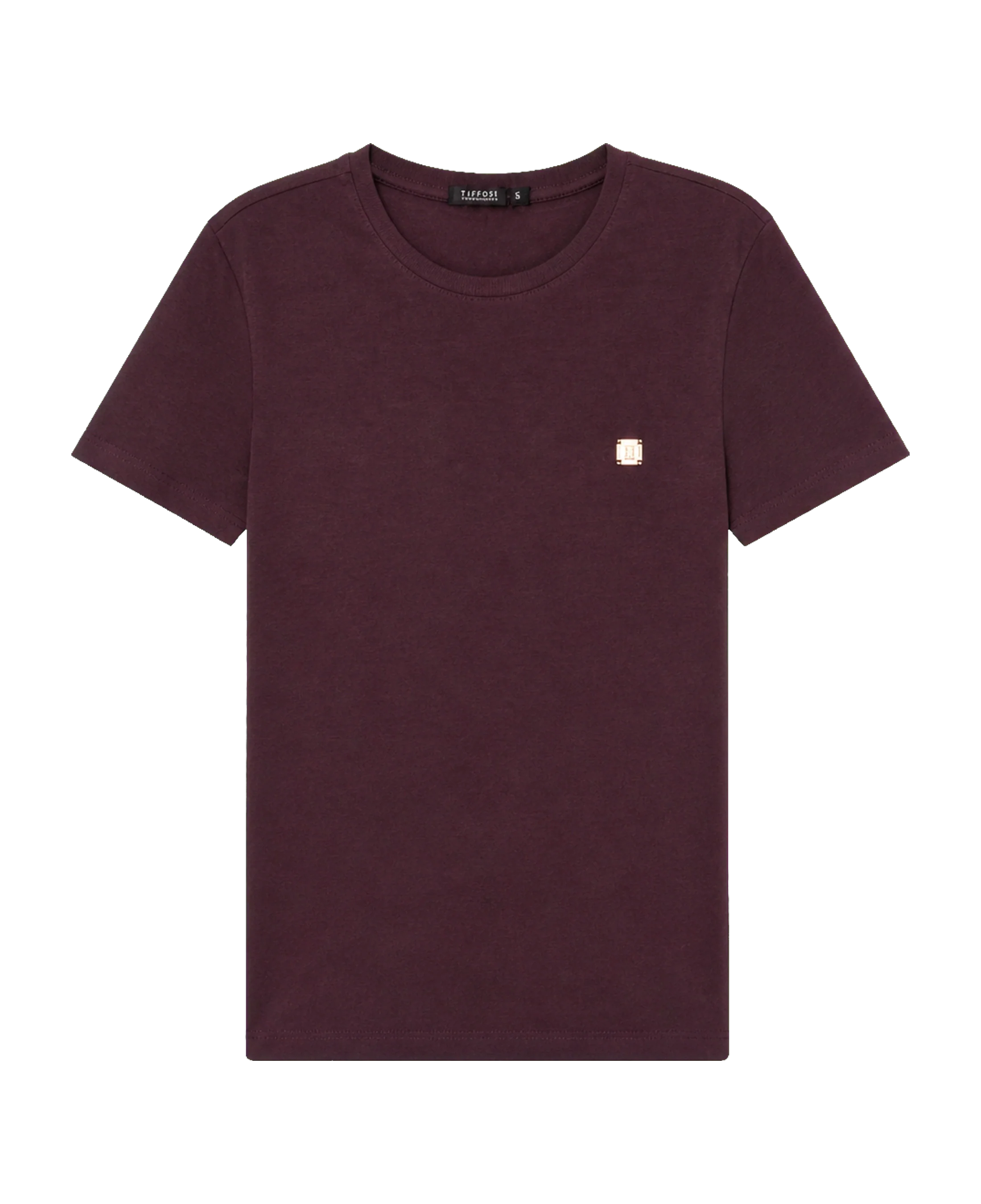 Camiseta Tiffosi Kariz Brown vista frontal