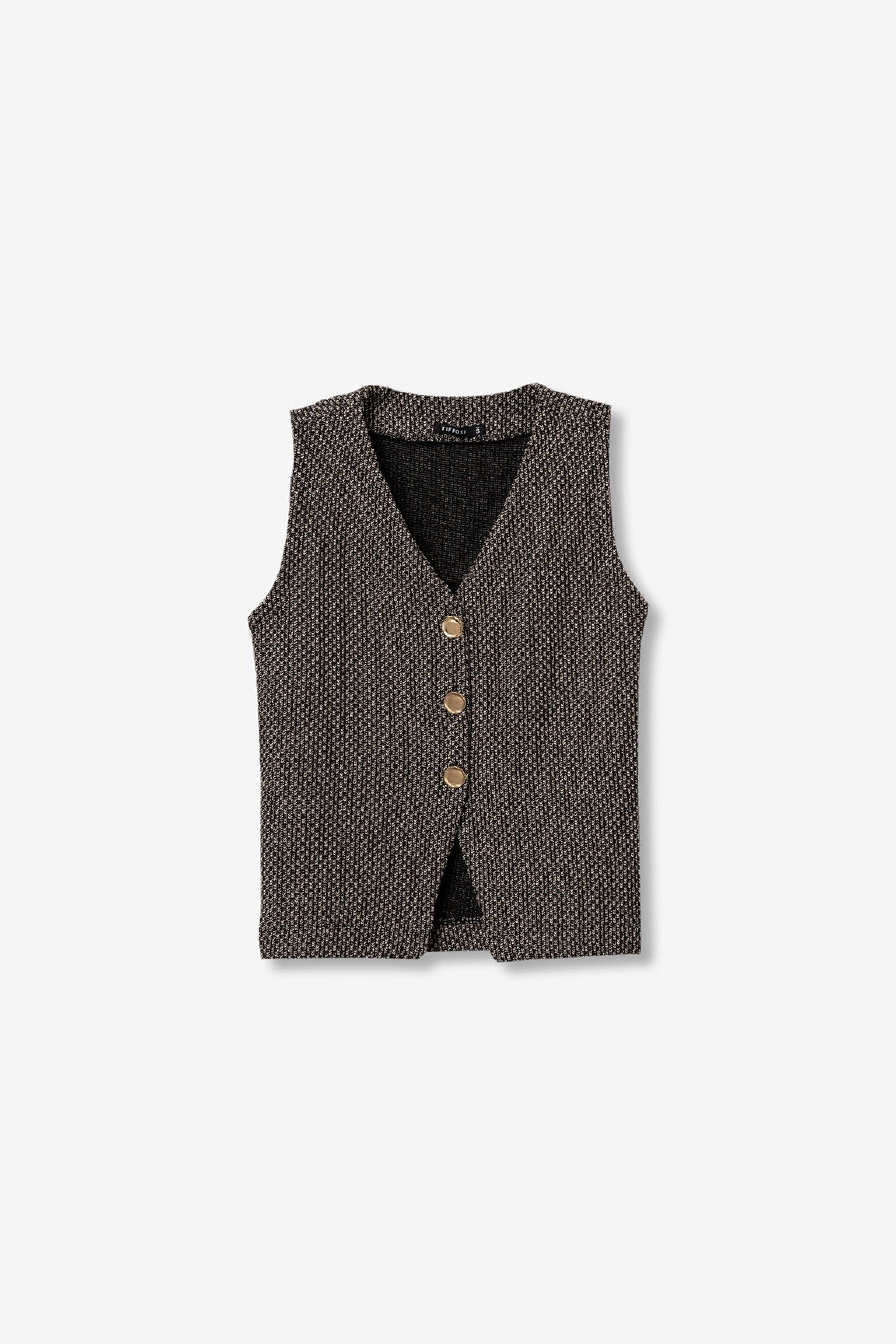 Top Tiffosi Kendal 1C Black espalda