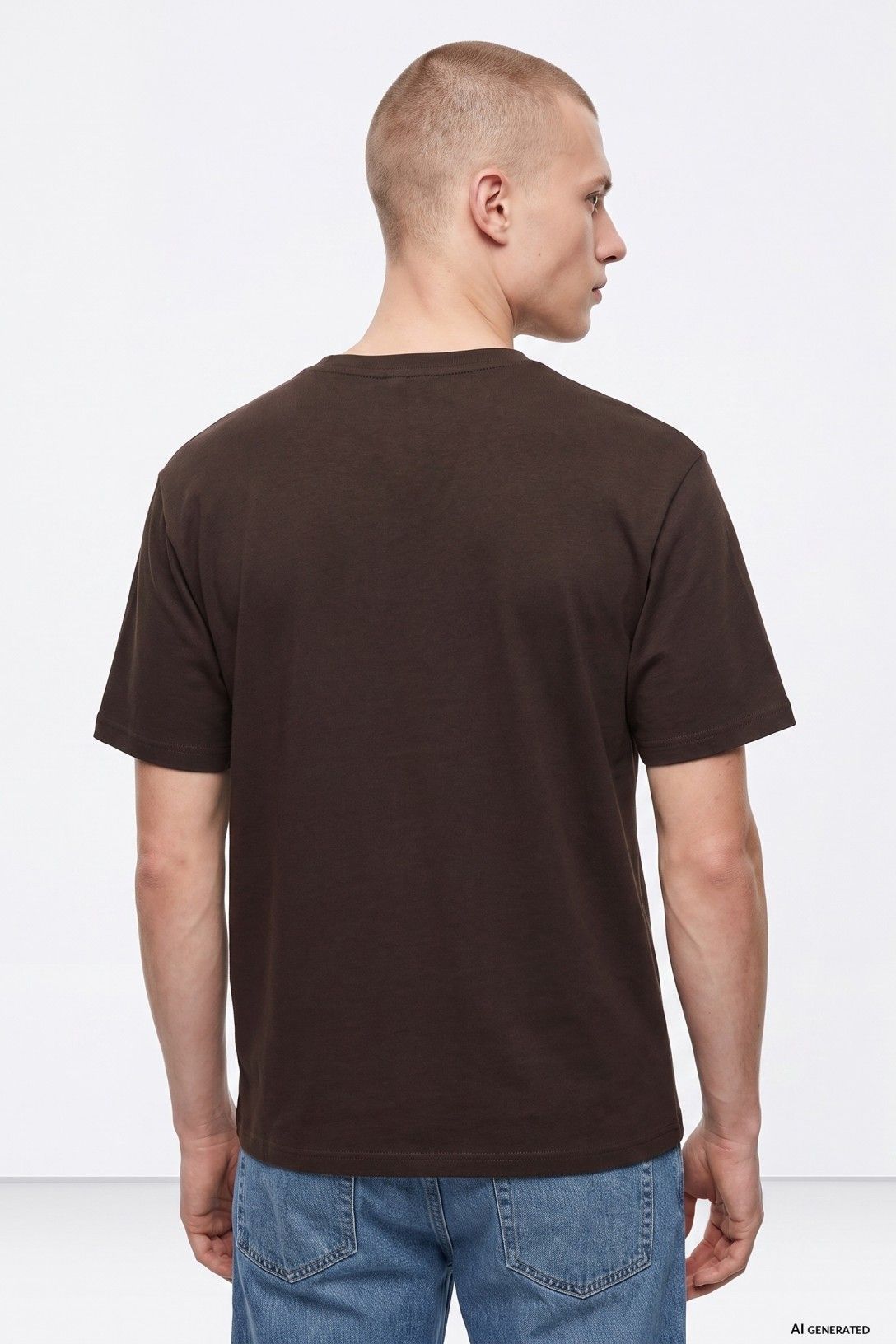 Camiseta TIFFOSI Lane Chocolate - vista 3