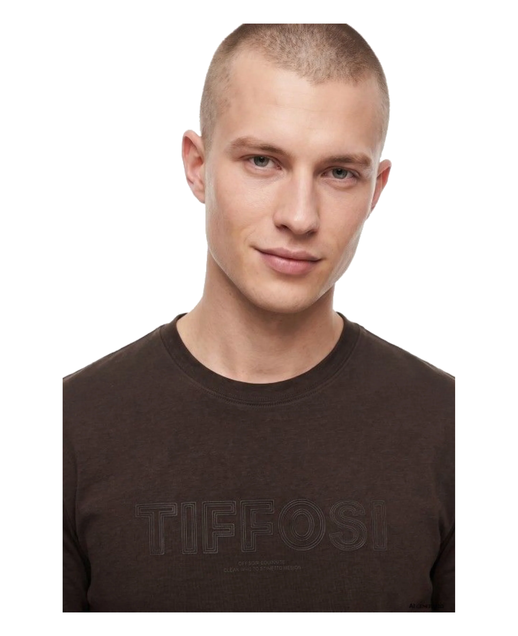Camiseta TIFFOSI Lane Chocolate - vista 4