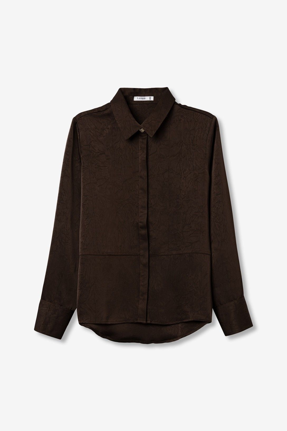 Camisa TIFFOSI Marilu 1C Brown - vista 2