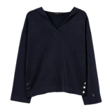 Sudadera Tiffosi Olivia C Azul - flat frontal
