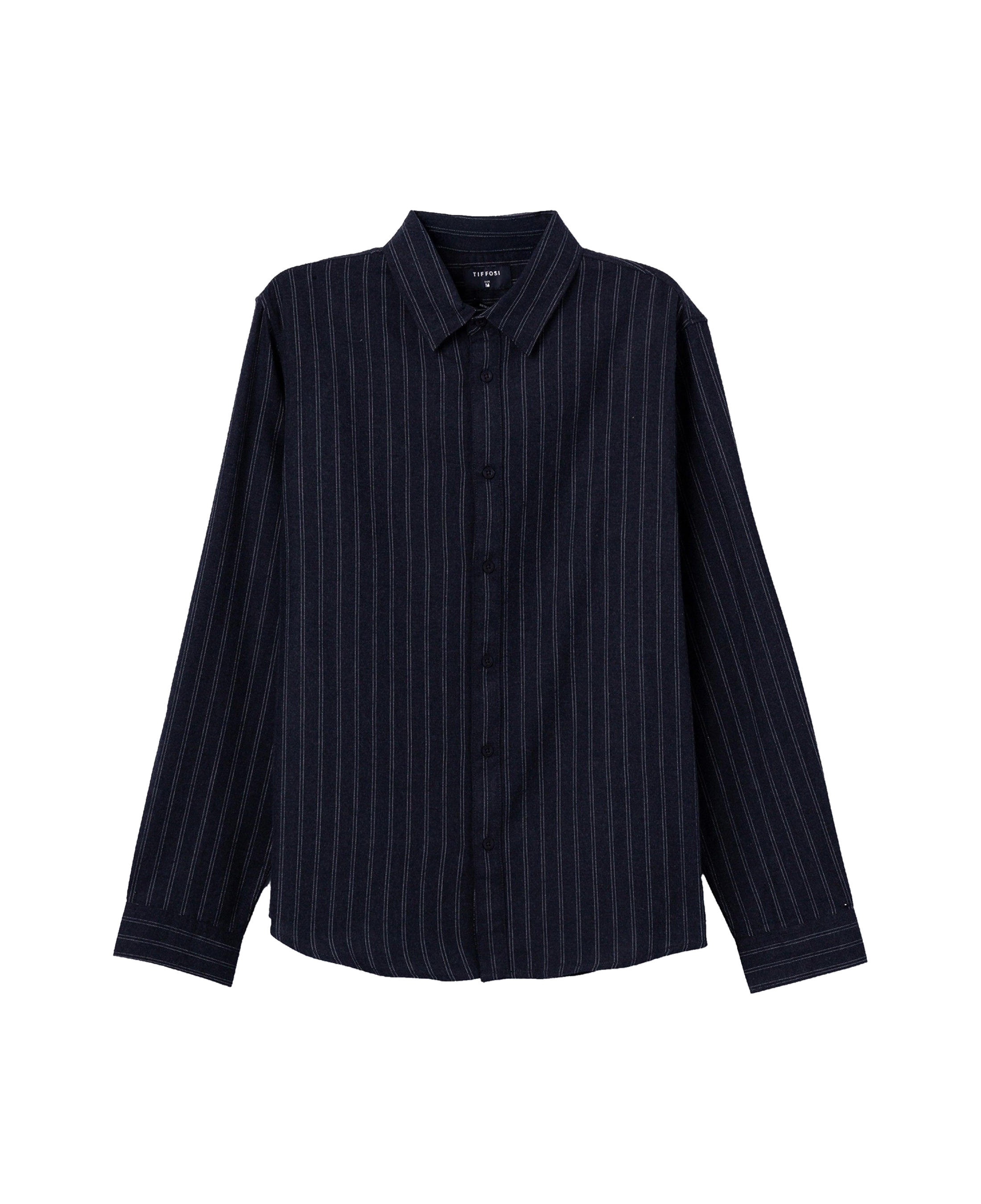 Camisa Tiffosi Saturn 789 Azul Director, flat frontal