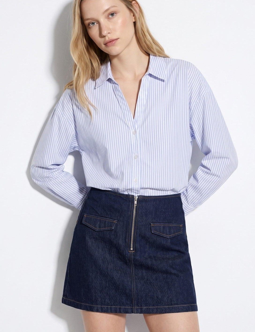 Camisa TIFFOSI Tancy 1 Blanco Brillante - vista 2