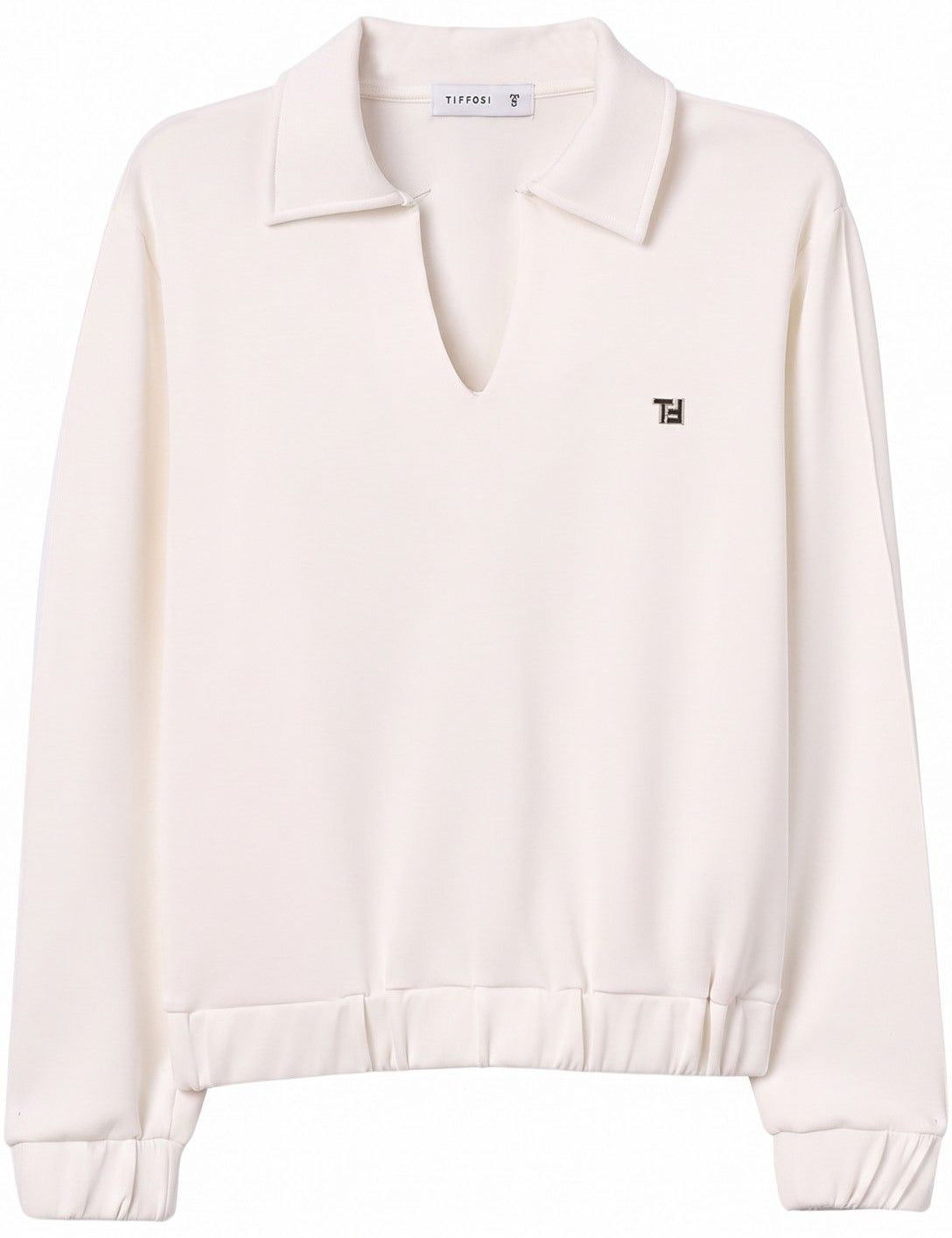 Sudadera Tiffosi Valentina C Blanco Brillante