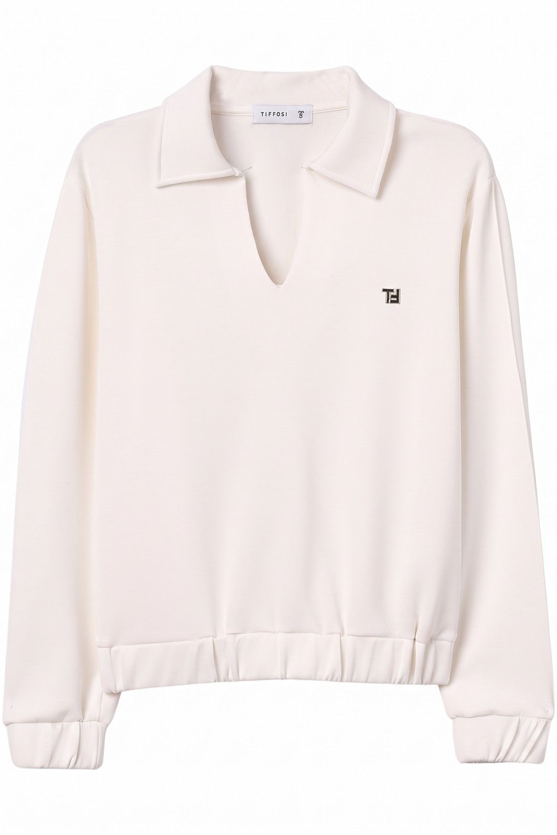Sudadera Tiffosi Valentina C Blanco Brillante