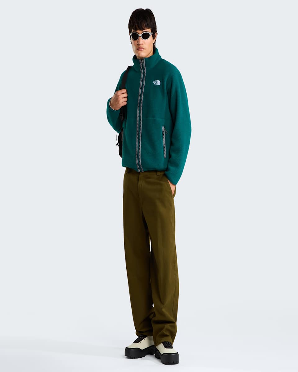 Chaqueta polar THE NORTH FACE Fleeski Full-Zip Pacific Teal - vista 2