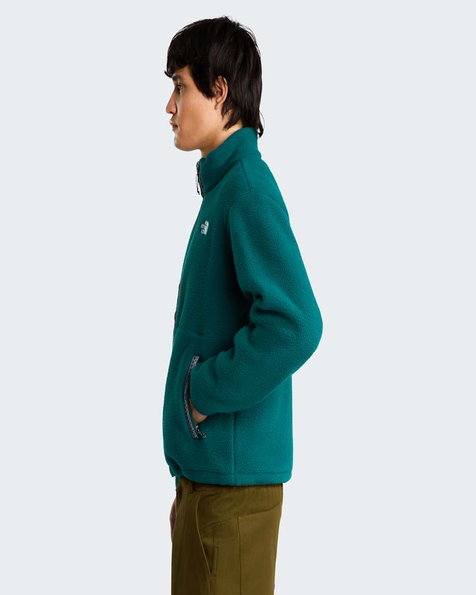 Chaqueta polar THE NORTH FACE Fleeski Full-Zip Pacific Teal - vista 3