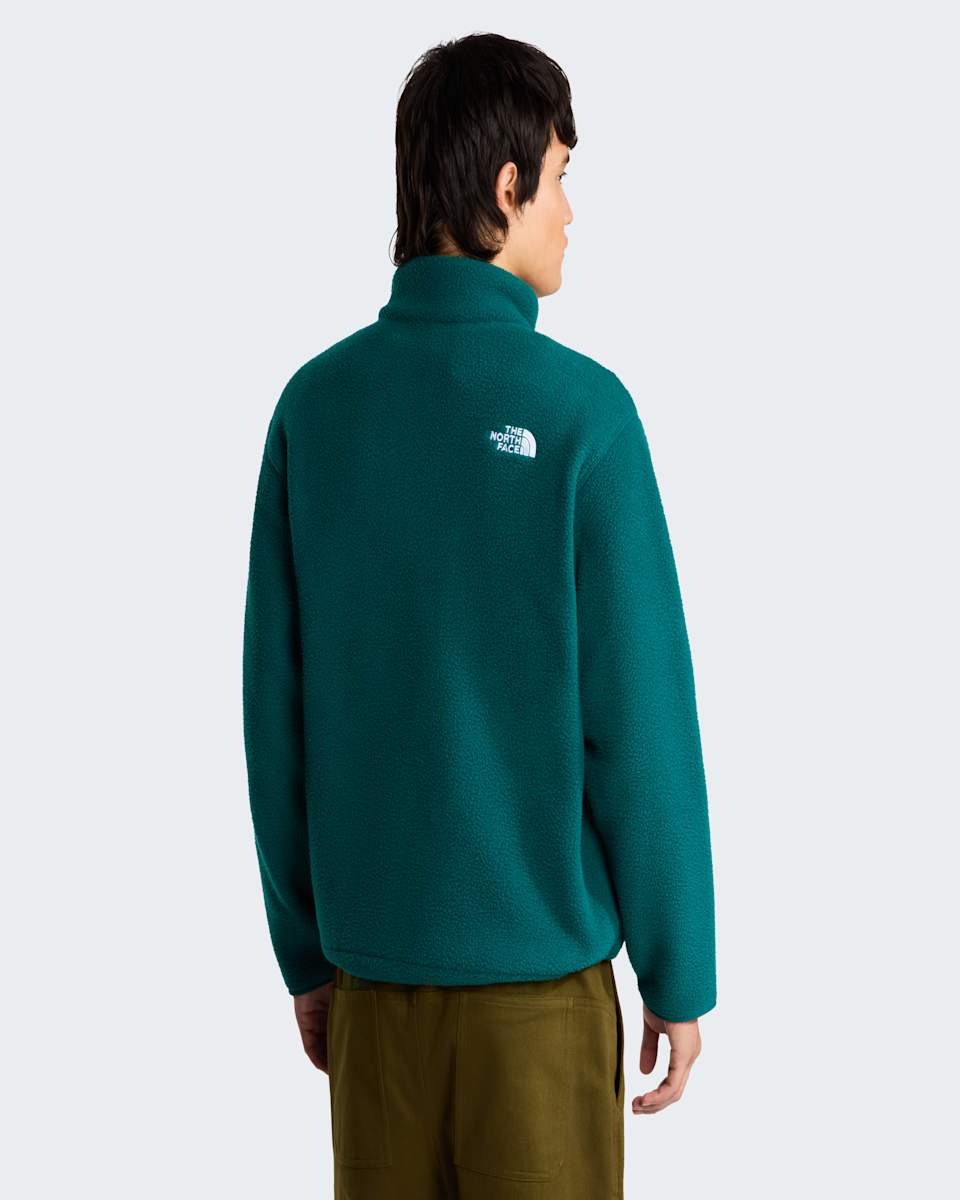 Chaqueta polar THE NORTH FACE Fleeski Full-Zip Pacific Teal - vista 4