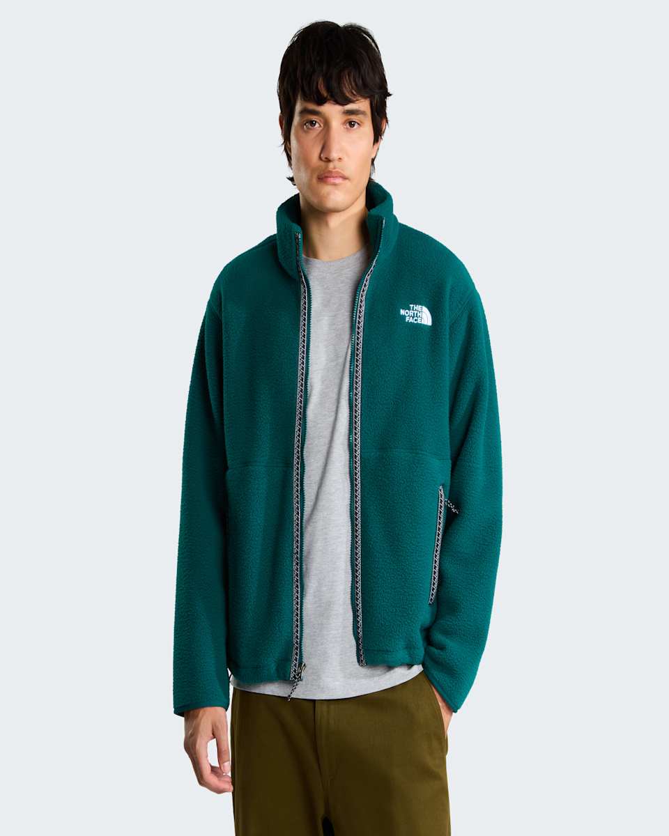 Chaqueta polar THE NORTH FACE Fleeski Full-Zip Pacific Teal - vista 5