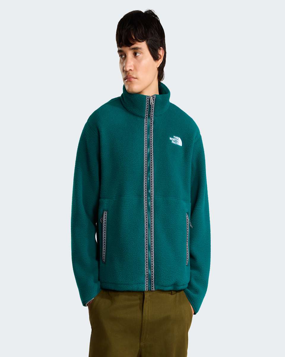 Chaqueta polar THE NORTH FACE Fleeski Full-Zip Pacific Teal - vista 1