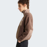 Chaqueta polar THE NORTH FACE Yumiori Off-Peak Smokey Brown-Garnet - vista 2