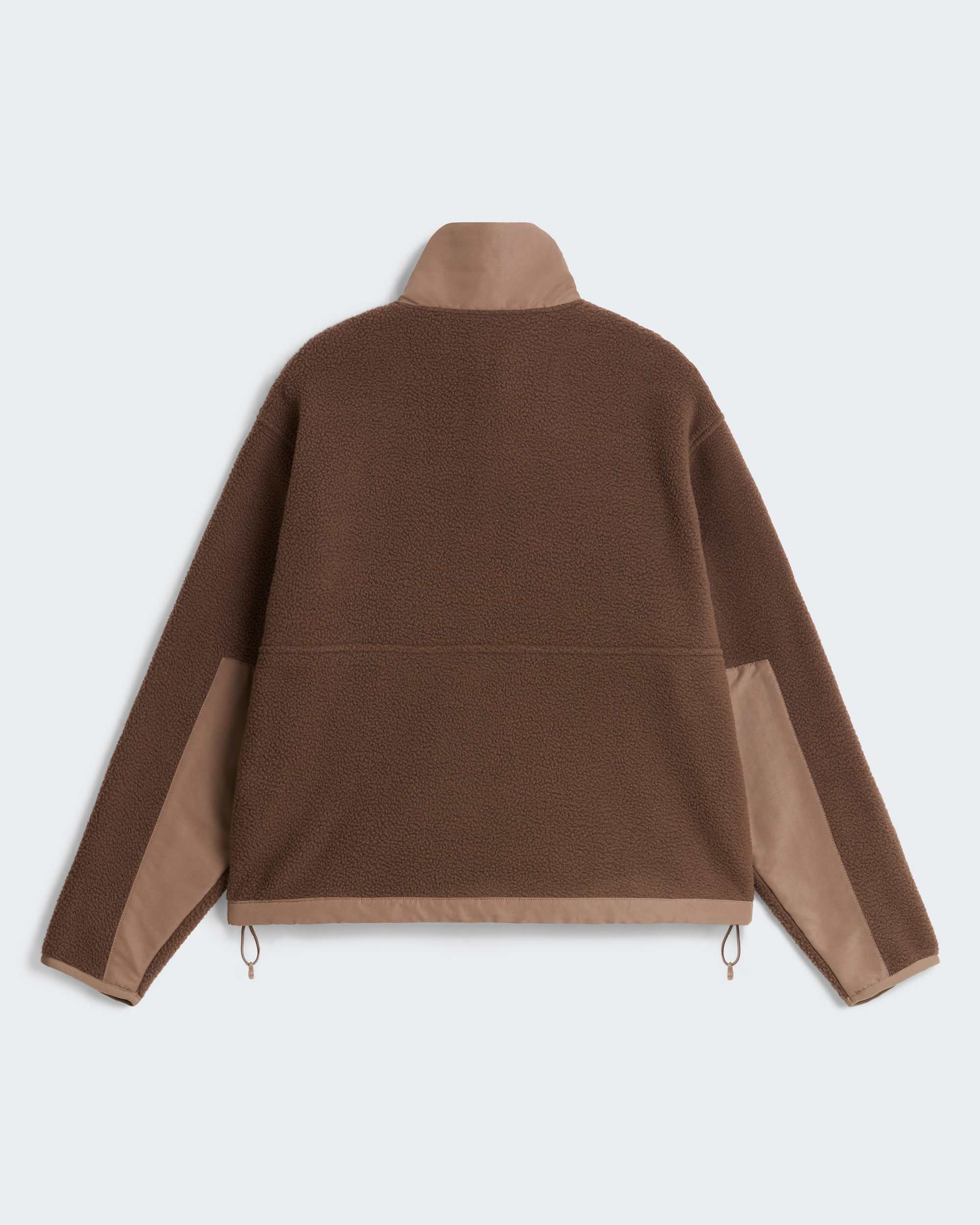 Chaqueta polar THE NORTH FACE Yumiori Off-Peak Smokey Brown-Garnet - trasera de producto