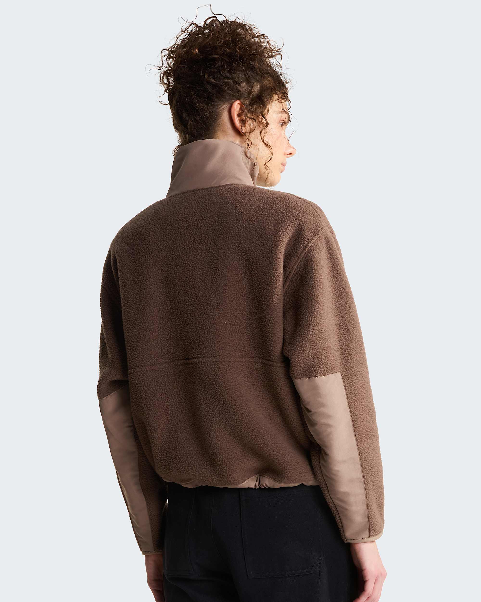 Chaqueta polar THE NORTH FACE Yumiori Off-Peak Smokey Brown-Garnet - vista 3