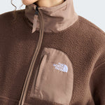 Chaqueta polar THE NORTH FACE Yumiori Off-Peak Smokey Brown-Garnet - detalle 1