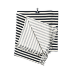 Toalla Blue Banana Striped Navy - ECRU