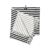 Toalla Blue Banana Striped Navy - ECRU