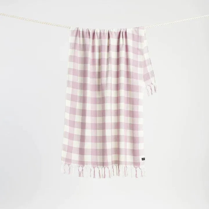 Toalla Slowtide Ravello Purple - ECRU