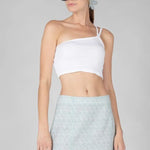 Top 24colours Asimétrico Blanco - ECRU