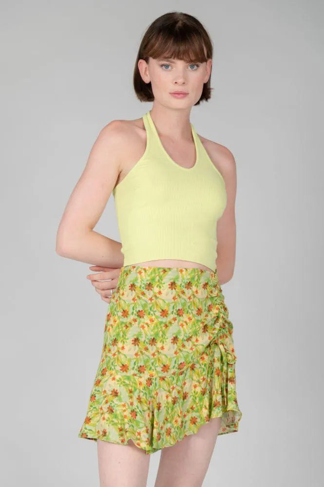 Top 24colours Cuello Halter Verde - ECRU